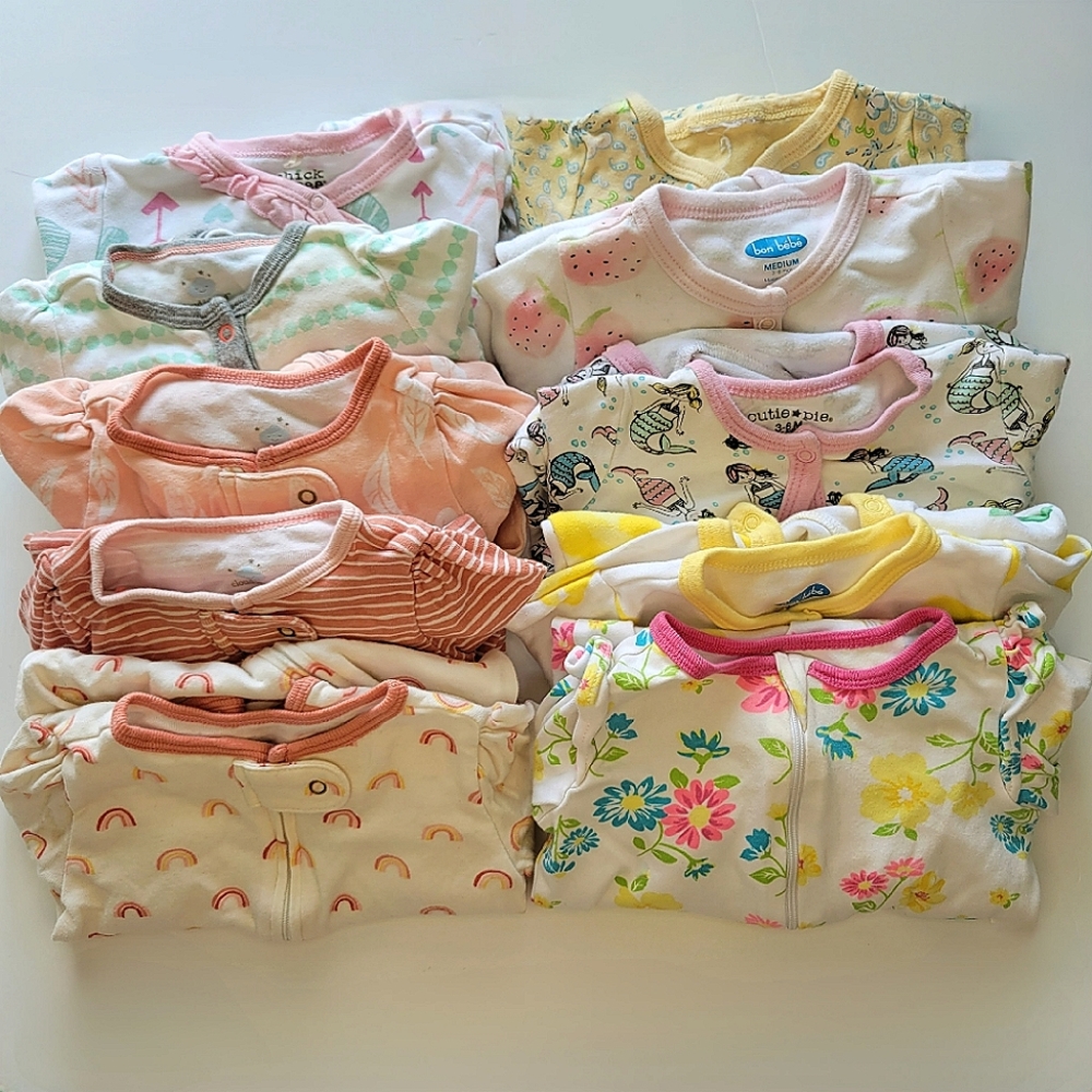 3-6 month Baby Onsie Bundle